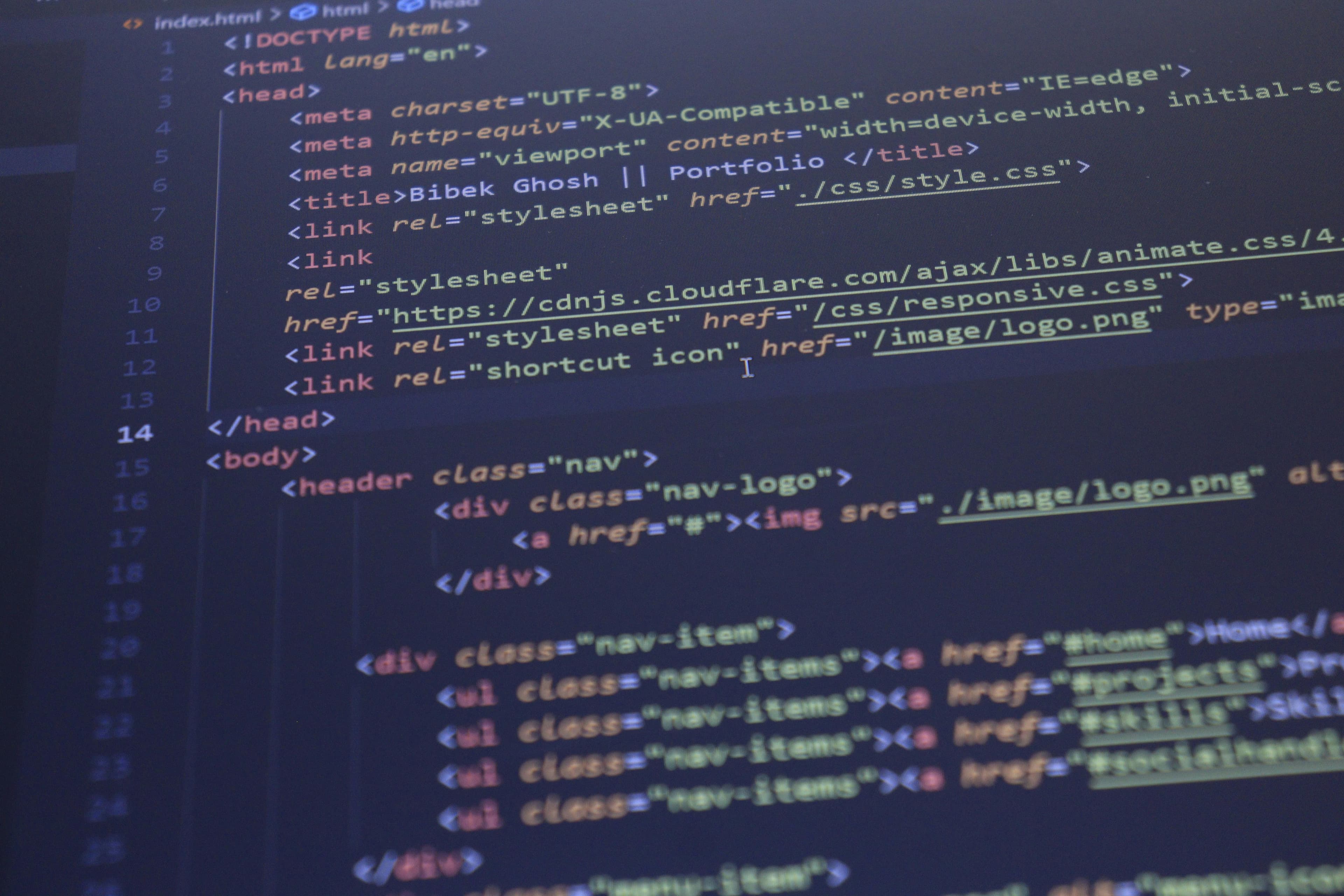 Support team maintaining website